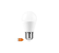 GSC Bombilla de LED esférica 8,5W E27 3000K