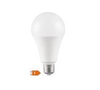 GSC Bombilla de LED estándar A65 18W E27 3000K