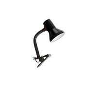 GSC Evolution 1900404 Flexo con pinza board E27 40W-Negro, 40 W, 1 Unidad (Paquete de 1)