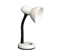 GSC Evolution 1900413 Flexo sobremesa Bell E27 40W-Blanco, 40 W