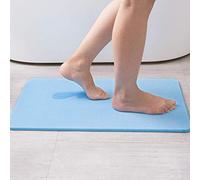 gsc evolution - Alfombra de Baño Secado Rápido | Diatomita | Anti-bacterias | Anti-Deslizante | Super Absorbente | Rígida | 40x60cm