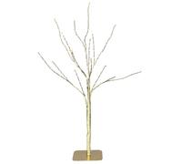 gsc evolution - Árbol Decorativo Cumia | 15 LED | 30cm | Dorado | 5 Ramas