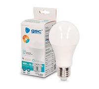 gsc evolution - Bombilla LED Wifi Inteligente,9w E27 Regulable 2700-6500K,Compatible SmartLife Google Home & Alexa