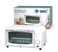 GSC Evolution | Horno eléctrico sobremesa Essenza | 9L | 800W |Doble Cristal | Temporizador 30 minutos | Limpieza fácil