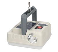 gsc evolution | Linterna solar LED |3 Modos de luz Alta, baja y flash |Función Powerbank |Resistente agua IPX4 | 6-8h autonomía