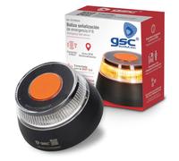 gsc evolution - Luz de Emergencia V16 con Geolocalización - Baliza Homologada DGT 3.0, Obligatoria en 2026 | Señal V-16 para Coche con Aviso de Ubicación y Plan de Datos Incluido