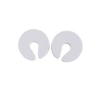 GSC Evolution Pack de 2 Topes para Puerta de Goma EVA Blancas 94x92x18mm