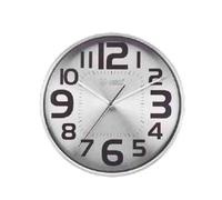 GSC Evolution Reloj de Cocina Analógico Minimalista Plateado Redondo Sobremesa