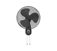GSC Toleni - Ventilador de pared (diámetro 43 cm, 45 W), color negro