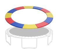 GSCLZ Almohadilla de Repuesto for trampolín 8/10 pies, Cubierta Resorte Redonda arcoíris, Almohadilla protección Seguridad Impermeable Resistente a desgarros(8FT)