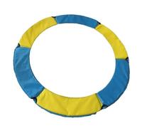 GSCLZ Almohadilla Envolvente for trampolín for niños, Cubierta Protectora for Cama de Salto, Resorte, Suministros Fitness for Correr y Yoga, Producto for Exteriores(Yellow blue1.5m A)