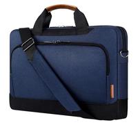 GSCLZ Funda for portátil resistente al agua con correa for el hombro, funda for de 14 '', 15,6" y 17", bolsa for ordenador alta capacidad(Blue,14-inch)