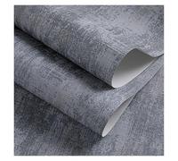 GSCLZ Papel tapiz con relieve de cemento, color liso, for dormitorio, sala estar, decoración del hogar, adhesivo pared fondo hormigón(Color-02,0.530mx9.5m)