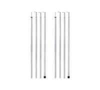 GSCLZ Poste de Dosel, Soporte Tubo Hierro 4 Secciones, Tienda campaña for Exteriores, Pasillo, Poste Engrosamiento para Toldos Y Lonas