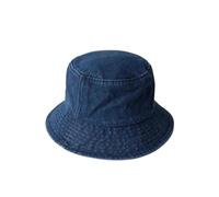 GSCLZ Sombrero de pescador vaquero, sombrero pequeño for hombre y mujer, lavabo con cubierta for niña pequeña, versión versátil, for pareja(Deep blue)