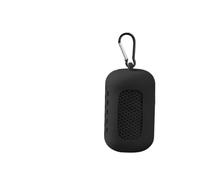 GSCLZ Toalla de Seda fría Verano 30 × 100 cm, for Deportes, enfriamiento instantáneo, portátil, for Viajes al Aire Libre, Fitness, Correr, natación, Bolsa Silicona(Black)