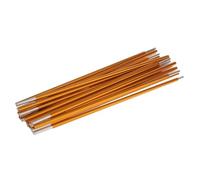GSCLZ Toldo for mochilero de aleación de Aluminio, Postes for Tienda, Barra de Viaje, Camping, Repuesto, Postes for Tienda, Accesorios for Tienda de campaña, 8,5-11MM, 320-480CM(Gold 8.5mm 3.85m)