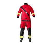 GSCLZ Traje seco for Kayak, Impermeable, Transpirable, for Surf, Pesca, Rafting, Botas, Ropa de una Pieza para Deportes AcuáTicos De Kayak(Red,XXXL)