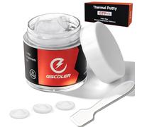 GSCOLER Masilla térmica, 10 gramos, > 15 W/mK, repuesto de alto rendimiento para pasta térmica y almohadillas térmicas, relleno de huecos no conductivo para servidor, GPU, VRAM, unidad VGA, procesador