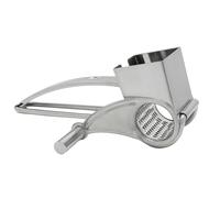 GSD Haushaltsgeräte 40 201 - Rallador/Cortador Manual, Acero Inoxidable, 20,5 x 10 x 8 cm