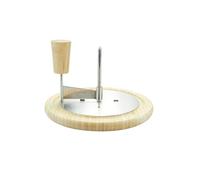 GSD Haushaltsgeräte Rollo para Tête de Moine, Madera Acero Inoxidable, Talla única