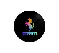 GSEFTY 2 Piezas Coche Posavasos para Ferrari F430 2004-2009, Almohadilla para Taza Bebidas Posavasos Incorporado Portavasos Acolchado Tapete,B