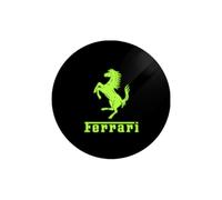 GSEFTY 2 Piezas Coche Posavasos para Ferrari Portofino 2018-2025, Almohadilla para Taza Bebidas Posavasos Incorporado Portavasos Acolchado Tapete,A