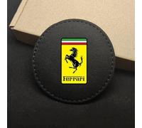 GSEFTY 2 Piezas Coche Posavasos para Ferrari Portofino/Portofino M 2020-2023, Almohadilla para Taza Bebidas Posavasos Incorporado Portavasos Acolchado Tapete