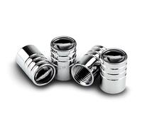 GSEFTY 4 Piezas Coche Tapas Válvulas para Aston Martin DBX DB11 DBS Vantage DB9, Tapón del Valvulímetro Tapones de Válvula de Neumático Cubiertas de Válvula de Rueda