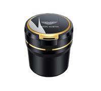 GSEFTY Coche Cenicero para Aston Martin DB9 DB-9, Contenedor Posa Cenizas de Cigarrillos Sin Humo Vehículo Recipiente de Cenizas de Tabaco