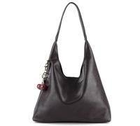 GSenhui Hobo Bag Damen Handtasche Retro Schultertasche Vintage Tasche Tote Bag Leder Slouchy Shoulder Bag Women Tragetasche mit Kirschanhänger Handbags, G4-café