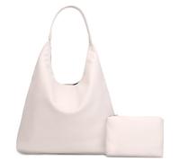 GSenhui Wildleder Tote Bag Groß Shopper Tasche Damen Handtasche Hobo Bag Uni Tasche Slouchy Bag Schultertasche Gross Shoulder Bag Handbags Braun, B6-beige, 390 mm x 370 mm x 120 mm