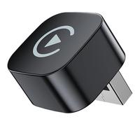 GSENIN Adaptadores Inalámbrico para Coche para Mercedes-Benz CLE-Class 2024 | Adaptador 2-en-1 CarPlay y Android Auto Inalámbrico, Plug and Play USB, Pantalla Dividida para Coche