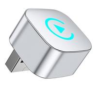 GSENIN Adaptadores Inalámbrico para Coche para Mercedes-Benz CLE-Class 2024 | Adaptador 2-en-1 CarPlay y Android Auto Inalámbrico, Plug and Play USB, Pantalla Dividida para Coche