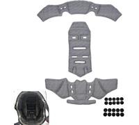 GSENIN Forro Interior Casco Moto para Shark EVO - ES 2022-2025 | Almohadillas de Acolchado para Casco de Moto, Forro Interior Transpirable con Velcro, Extraíble y Lavable