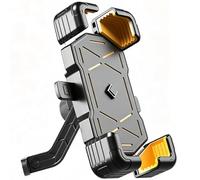 GSENIN Soporte Movil Moto para Yamaha BWS 125 2010-2020 | Soporte Móvil Moto Antivibración y Antideslizante 360° Regulable