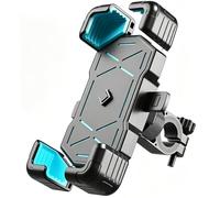 GSENIN Soporte Movil Moto para Yamaha BWS 125 2010-2020 | Soporte Móvil Moto Antivibración y Antideslizante 360° Regulable