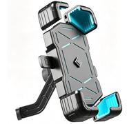 GSENIN Soporte Movil Moto para Yamaha BWS 50 2006-2016 | Soporte Móvil Moto Antivibración y Antideslizante 360° Regulable