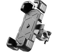 GSENIN Soporte Movil Moto para Yamaha BWS 50 2006-2016 | Soporte Móvil Moto Antivibración y Antideslizante 360° Regulable