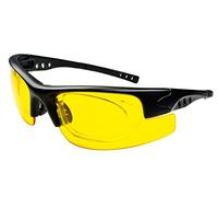 GSF Amarillo Cristal de pantalla de protección Gafas con Clip-on Marco para gafas - Computer Gafas de la pantalla - El 95% de cuota de luz azul