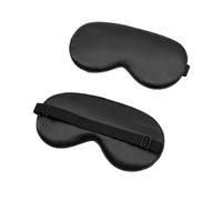 GSHUPIOU Máscaras de sueño, Cero presiones oculares, Máscara de Seda for Ojos, máscara for Dormir, máscara de Seda for Ojos, máscara de Noche for soñar, Suave y Relajante(Schwarz)