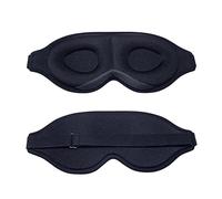 GSHUPIOU Máscaras de sueño, Cero presiones oculares, Máscaras for Dormir con Espuma viscoelástica 3D, de Seda, Suaves, for Hombres y Mujeres