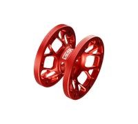 GSI AH50 Hub V2 50 mm - Extensión de Buje Anodizada Rojo