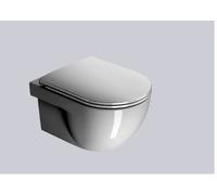 GSI City taza de inodoro suspendido con descarga de remolino blanco brillante 911511