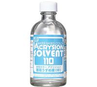 GSI MR. Hobby T302 Aqueous Acrysion Solvent 110mL Acrylic Model Paint Thinner