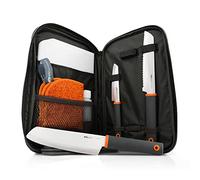 Juego de cuchillos GSI Outdoors Santoku Knife set Color: gris/naranja