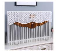 GSJNHY Fundas Protectoras para Televisores Lace All Inclusive TV Hood Sun Proof LCD Protective Cover And Towel Modern Wall Mounted(Color03,200 * 230cm)