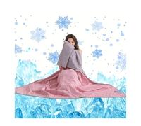 GSJNHY Manta Verano Cama Summer Bed Cooling Blanket Silk Air Conditioner Quilt Is Soft, Breathable, Light, Heat Absorbing, Solid Color Pattern Quilt(Light Pink,200x230 cm)