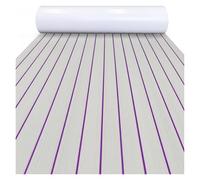 GSJNHY Suelos 2400×1200×5mm EVA Foam Boat Flooring Pad Marine Decking Sheet Mat Self-Adhesive Yacht Deck Floor Jet Ski para Barcos(Gery Purple)