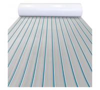 GSJNHY Suelos 2400×1200×5mm EVA Foam Boat Flooring Pad Marine Decking Sheet Mat Self-Adhesive Yacht Deck Floor Jet Ski para Barcos(Gery Blue)